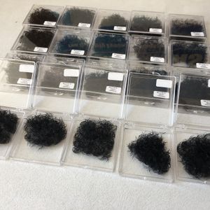 0.03 0.05 0.07 3d-14d Promade Fans Loose Fans Super Dark Black Lash Extension 500 1000fans Premade loose Fans Lash Extension