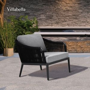 High Quality Designer Patio Furniture Sofa Couch Modern Leisure Outdoor Furniture Rope Garden Sofas For Living Room