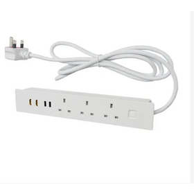 European Australia Flexible Tower Power Strip With Smart Usb Universal Surge Protector Power Strip For Office Furniture Desk