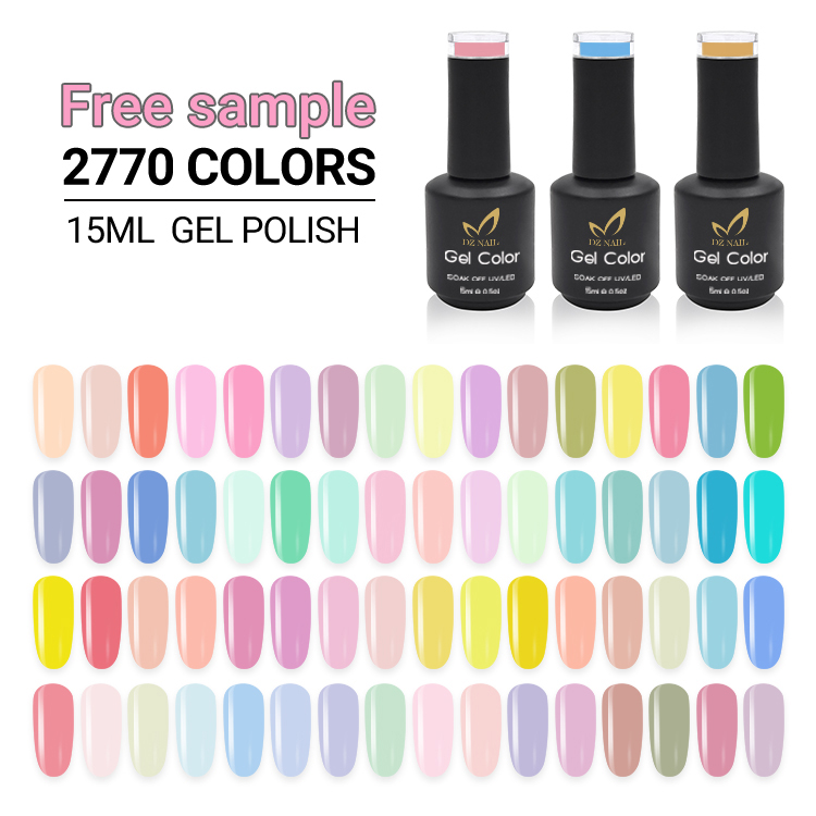 Guangzhou Dingde Kang Chemical Technology Co., Ltd. High quality factory manufacture wholesale private label gel polish 3 step gel soak off led uv gel nail polish