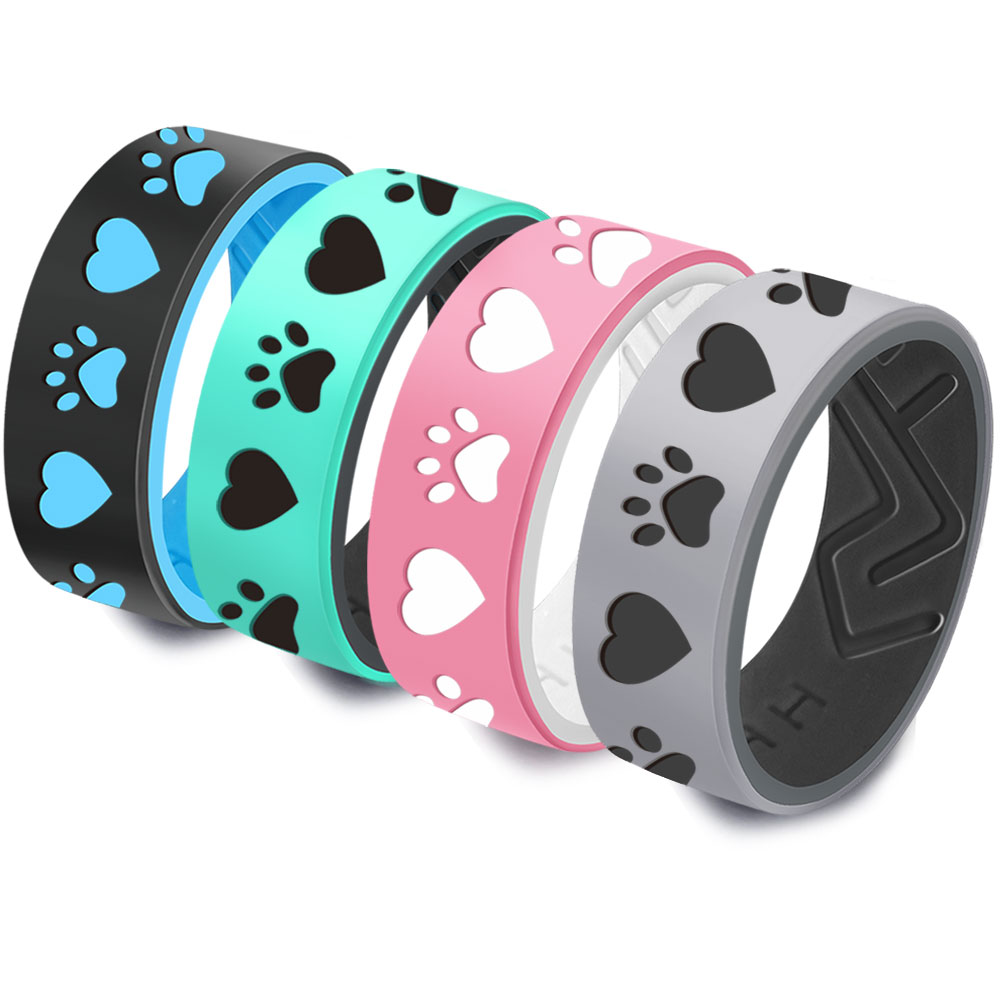 Factory Directly Sell Silicon Rubber Ring Wedding Band For Men
