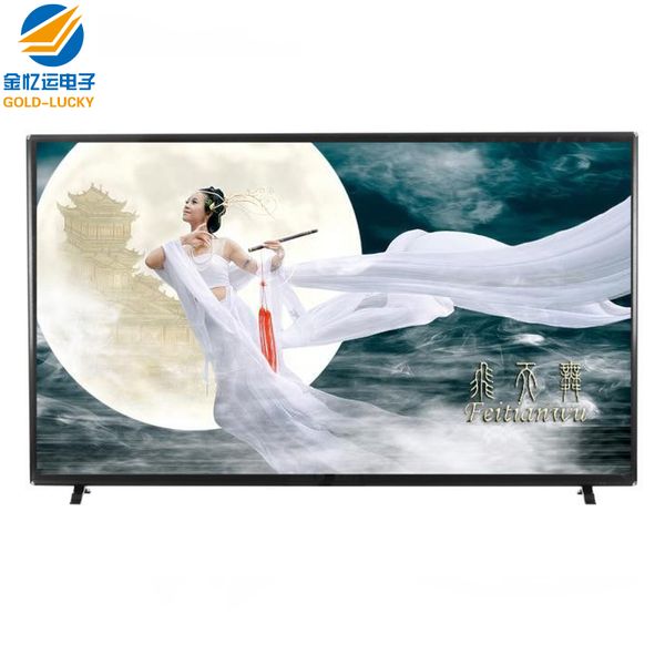 LCD TV OEM Manufacturers Wholesale Factory Cheap Price 70"-100" Flat Screen Television 85 inch 4K Android Smart LED TV with Wifi
