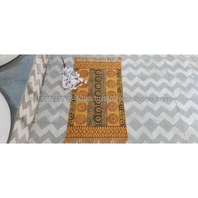 M/s Textiles Vogue Beautiful Handicraft Crafts Moroccan Tufting Geometric Carpet Runner Large Small Boho Rugs for Home Decor Prayer Room Entry Door