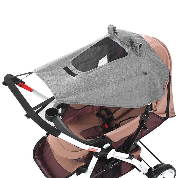 Baby Stroller Accessories Universal Sun Shade UV Protection Sunshade Carriage Canopy Cover for Prams Infants Car Seat Sun Visor