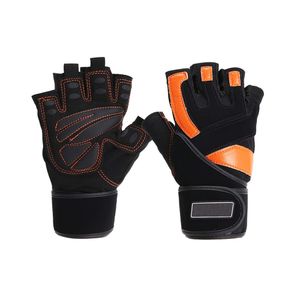 Custom Men Cross Training Fitness Grip Gym Workout Weight Lifting Gloves