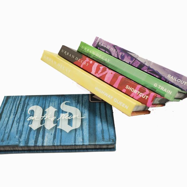 Luxury Customized Design Magnetic Specialty Paper Rectangle Cosmetics Box Eye Shadow Palette Beauty Makeup Packaging Logo
