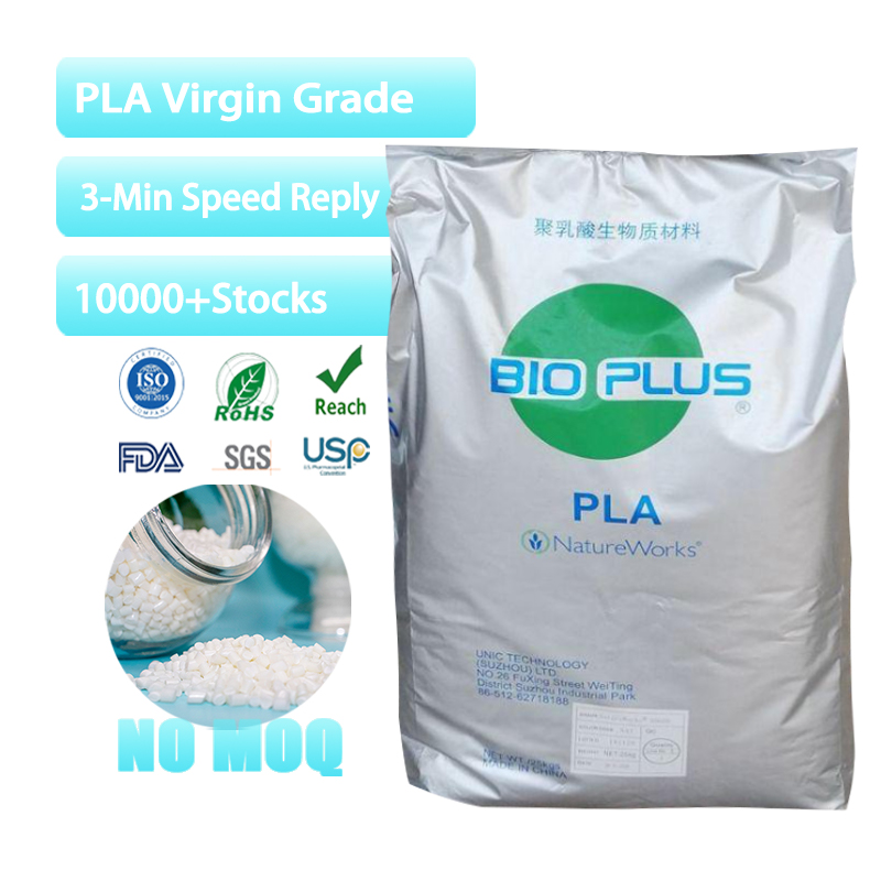 Polylactic Acid plastic raw material virgin granules Biodegradable 3D Printing degradable application