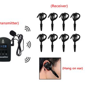 2.4GHz Wireless Audio Tour Guide System / Earhook Receiver / simultaneous translation equipment .