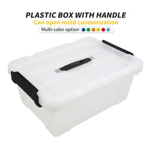 ZNST024 Stackable multifunctional plastic storage box with lid