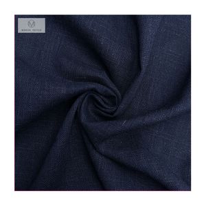 Mindun Slub Jersey 70 30 Rayon Linen Fabric 224gsm Dyed Textile Linen Rayon Pants For Women