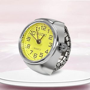 Free Size Luxury Rings Quartz Watches Men Women Couple Ring Watch Ladies Fashion Clock relojes