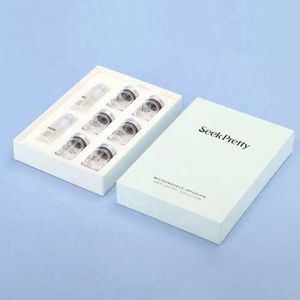 Private Label Microneedling Stamp Serum Egf Micro Infusion System 5ml Hair Growth Mesotherapy Microneedling Serum For Home Use