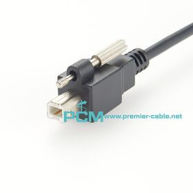Secure USB Sensor Cable Locking USB-B Cable