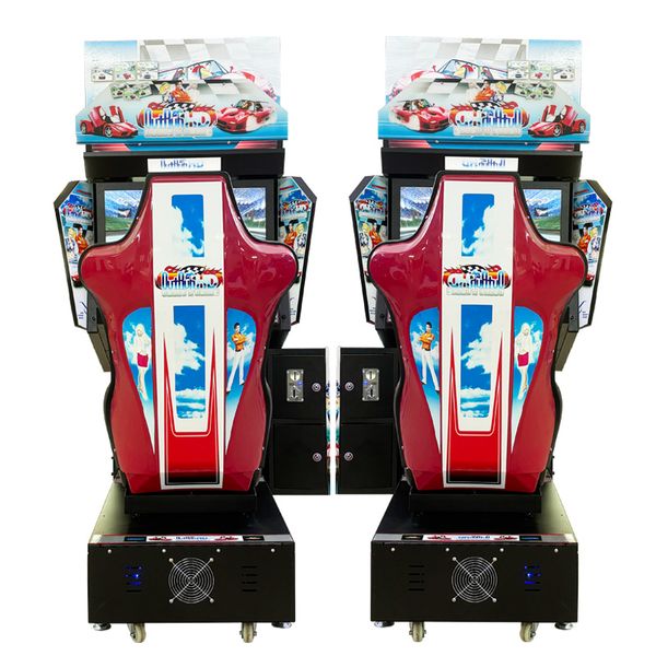 Game Center HD Drift Racing machine Low cost coin-operated car racing electronic 3D video arcade driving game machine