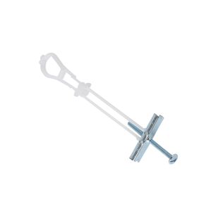 Manufacture Direct Sales 1/4 Snap Toggle Drywall Anchors Fast Installation For TV Nylon Strap Toggle Bolt With Pan Screw
