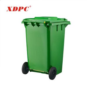 Mobile waste containers 360 litre Wheelie Bin big size plastic outdoor park garbage bin dustbin