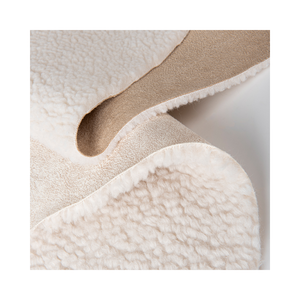 2024 Factory Hot selling popular design Hometextile Polyester suede boned Teddy Fabric for garment /Sofa