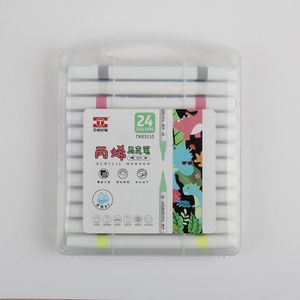 Acrylic paint pens markers bullet tip for painting 12/18/24/36 colors Stationery art painting supplies