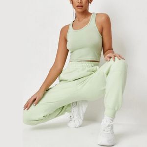 2024 fall women clothing high quality 2 piece crop top and pant sets custom two piece outfits for women