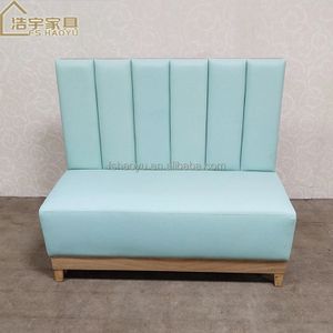 Foshan modern booth seating restaurant sofa chair cheap night club booth seating