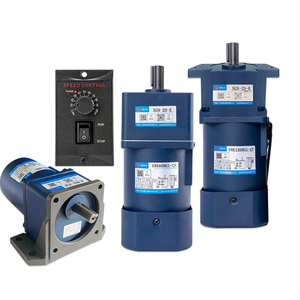Powerful factory wholesale 120W speed motor including gearbox and speed regulator 100% pure copper wire micro AC geared motor