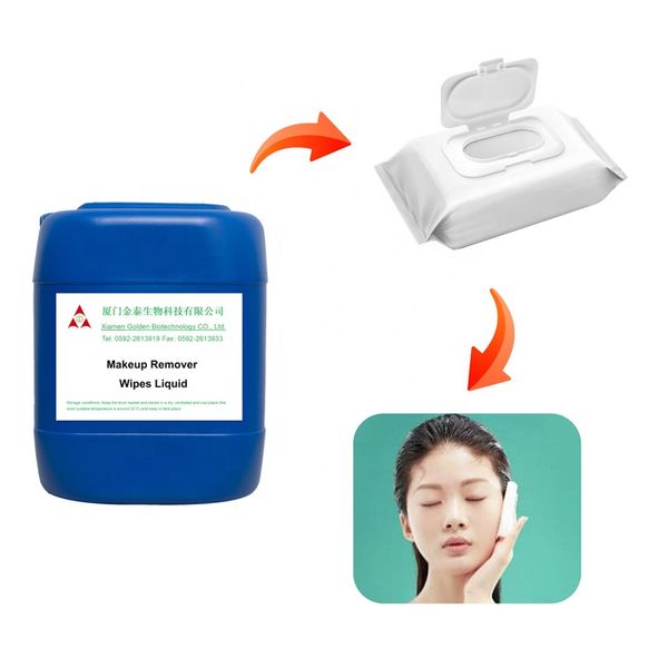 Top selling Lotion Formula Makeup Remover Liquid Chemical Raw Material For Wet Wipes Making Machine