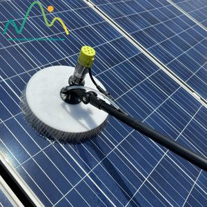 Highly Efficiently Solar Panel Cleaning Brush 3.5m 5.5m 7.5m Single Head Wash Brush for solar panels with Wholesale Price