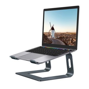 Original Factory Ergonomic Adjustable Portable Foldable Invisible Aluminium Laptop Stand for Macbook Tablet