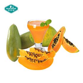 Nutrifirst Customer Customized Organic Frozen Dried Papaya Extract Great Flavor Powder For Drinks Instant Powder