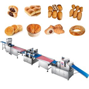 Huide high capacity pastry bakery line equipment puff pastry making machine danish pastry maker production line