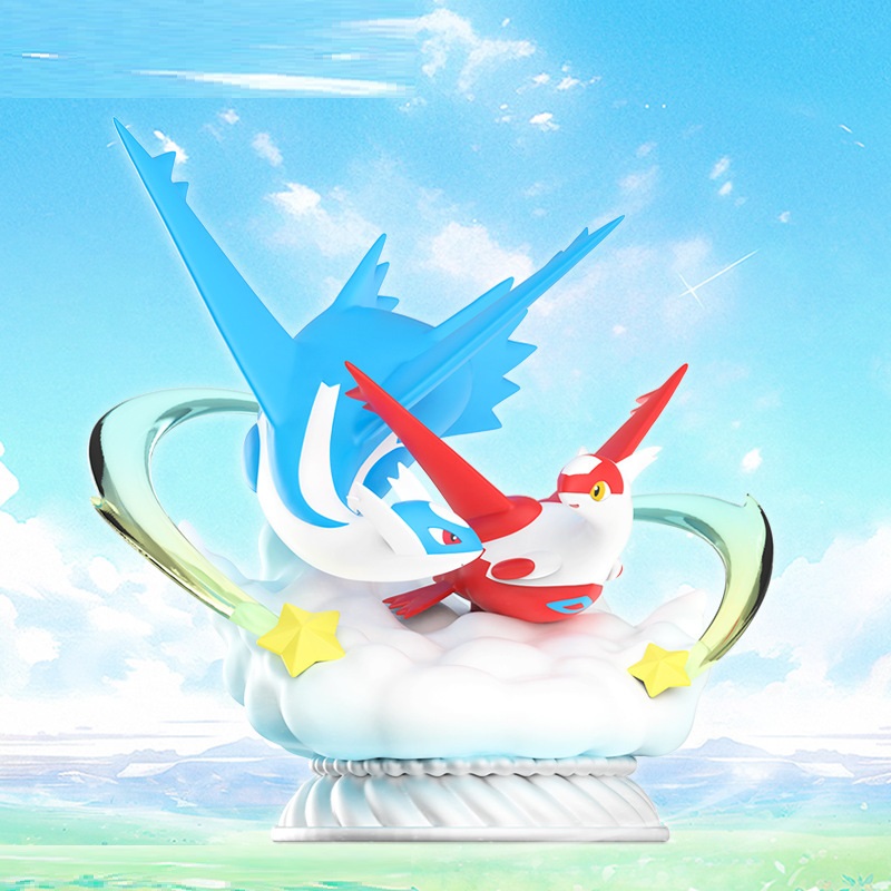 Wholesales Latios Latias Ornament Pickup Art Gallery Model Decoration Animation Action Figure Gift