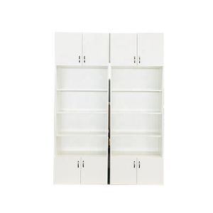 Factory direct sale retail shop design glass showcase for sale store decoration display shelf