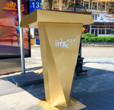 Moder design office standing lecture speech podium high quality office podium lecture desk speech table