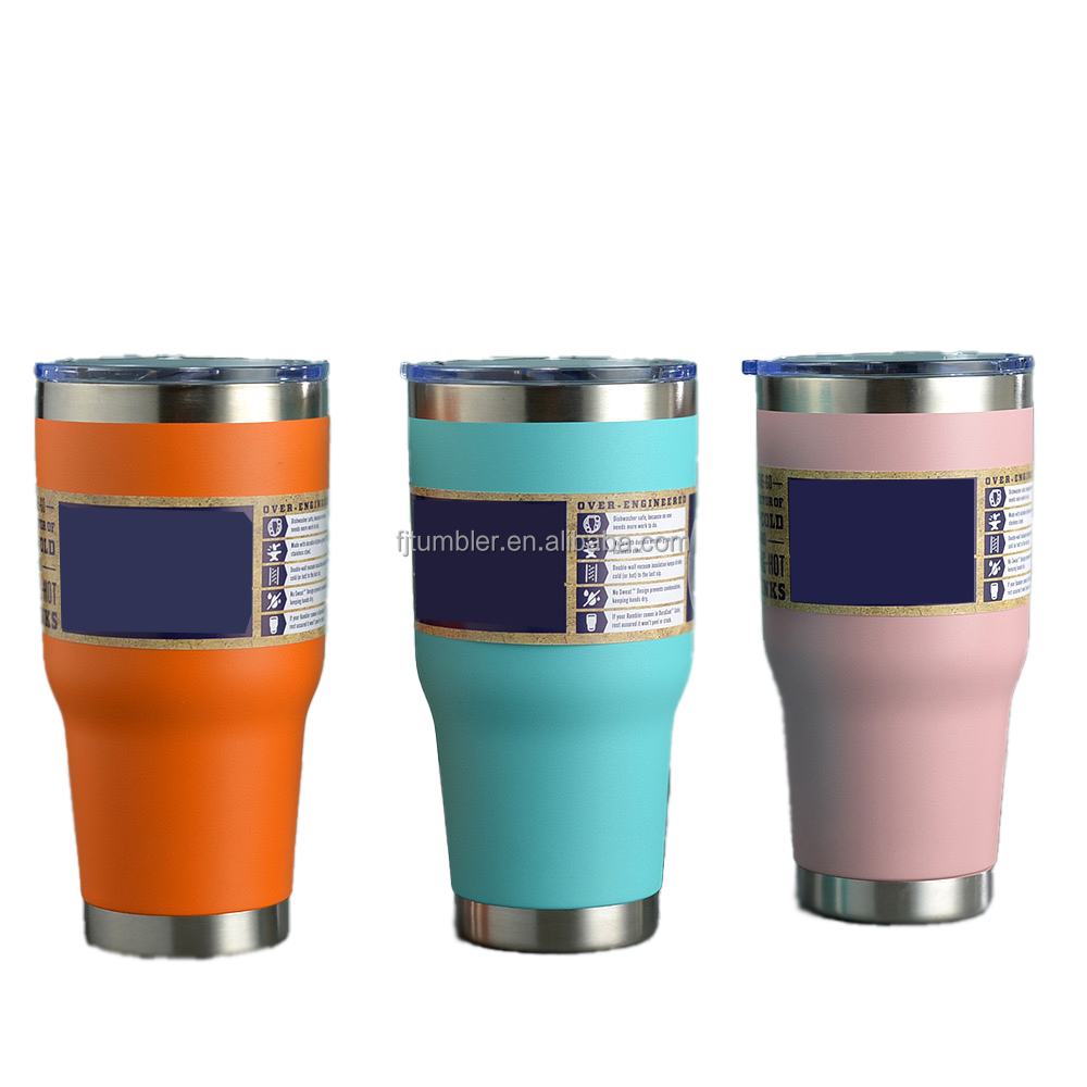 Fuzhou Fengjie Kaihang Trading Co., Ltd. Modern Yetys Stainless Steel Bottles 30oz 20oz Tumbler Yetys Cup Stainless Steel Thermo Cup Yety 30 Ounces Original tumbler