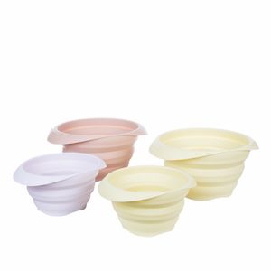 Collapsible New Design Pet Food Bowl Silicone Foldable Pet Water Bowl dog Bowls& fold silicone Feeders