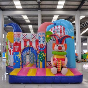 Clown theme Pvc Party Bounce House For Kids Inflatable Bouncy Castle
