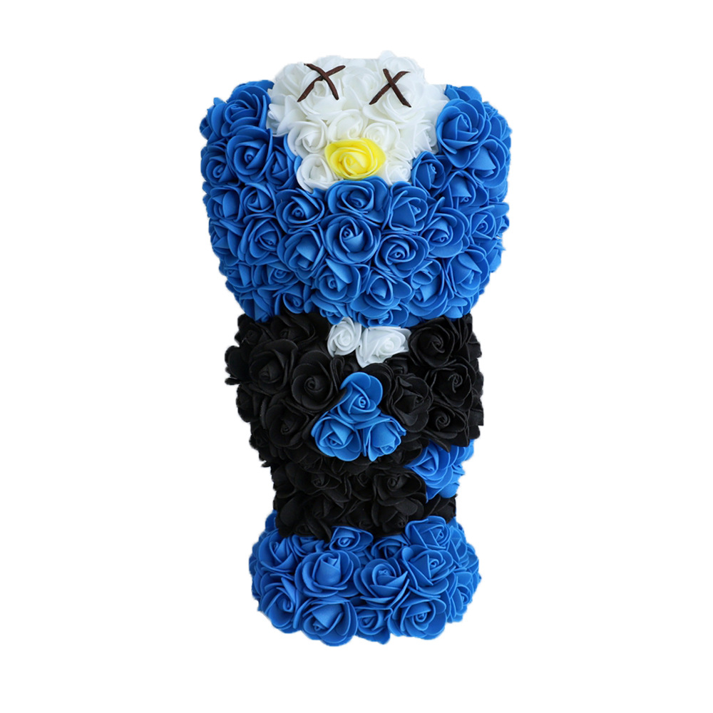 Beijing Jiaxunda Technology And Trade Co., Ltd. Hot Selling Valentine Gifts Teddy PE Rose Flower Bear christmas gifts