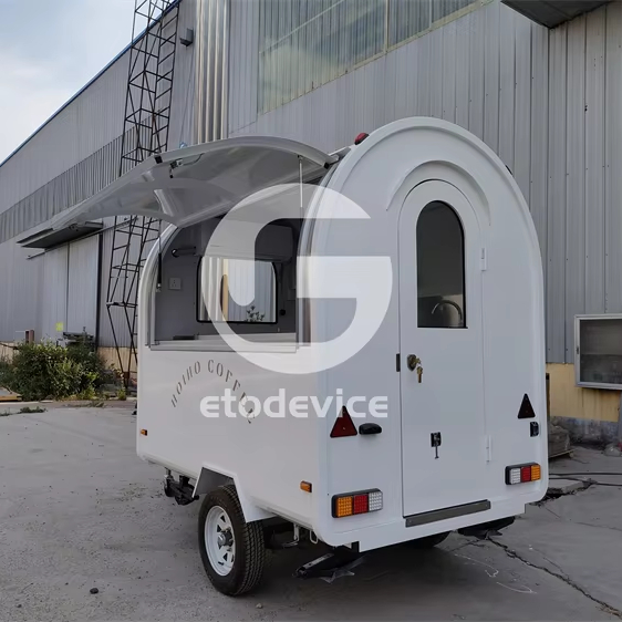 Food Trailer with Kitchen Equipment Motorcycle Food Trailer