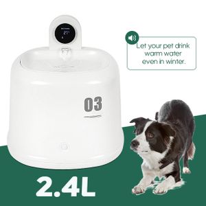 New 2.5L automatic water feeder filtration and sterilization, automatic water replenishment multifunctional pet water feeder