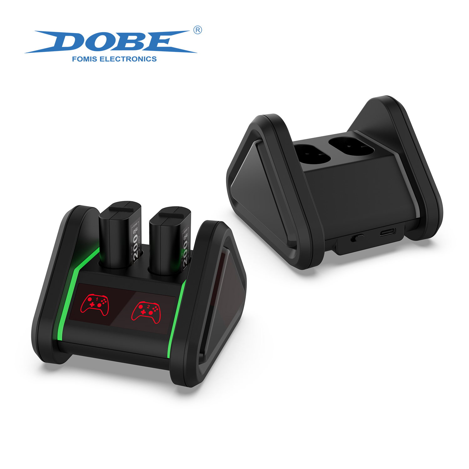 DOBE Factory Direct Supply Charging Stand Charger Dock With Battery For Xbox ONE / Series Controller Game Console Accessories