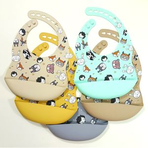Oem China Wholesale Novel Design Low Price Adjustable Food Grade Silicone Baby Bibs Soft Silico For New Born Adults Girls & Boys