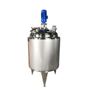 100L 200L Movable Mixing Tank Liquid Dish Wash Soap Mixer With Agitator Cosmetic Detergent Making Machinery