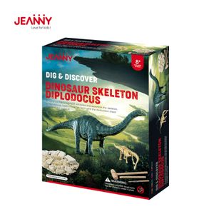 STEM Kids Educational Archaeology Dinosaur Skeleton Diplodocus Fossil Toys Excavation Dig Diy Kit