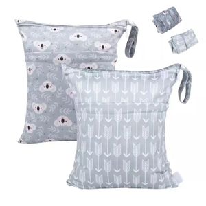 Diaper Bags Nappy Wet Bag Waterproof Baby Wet Dry Bag