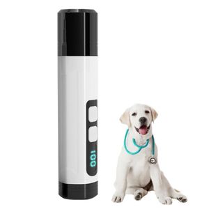 Electric Pet Nail Clipper Safe Dog Cat Nail Trimmer Polisher Dog Nail Trimmer Grinder with LED Light Rechargeable