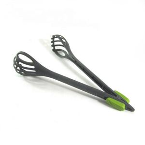 2 in 1 Multi-functional Plastic Egg beater Baking Tool Salad Locking Tongs with Whisk New Design Dual-Use Food Clip