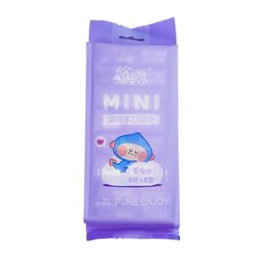Factory Custom Wholesale Disposable Portable Mini Wipes Travel Cleaning Makeup Remover Wipes