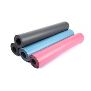 5mm label Eco Friendly Custom Fitness Non Slip Printing bulk luxurious Exercise PU Natural Rubber Yoga Mat