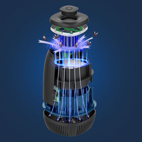 Dongguan Visson Electrical Appliance Co., Ltd. Plug in Mosquito Zapper Lamp Electric Bug Zapper Fly Insect Trap Indoor Use with UV Light Attractant