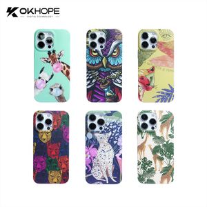 OEM Customized IMD IMF Flower TPU Mobile Phone Case Cover for iphone  11 12 13 14 15 PRO MAX